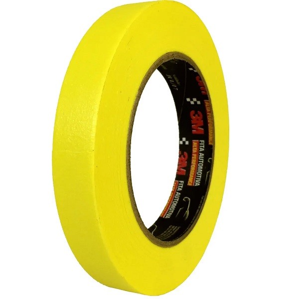 Fita Crepe Automotiva 3M 18MM X 40M ALTA Performance