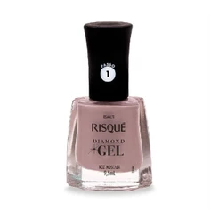 Esmalte Cremoso Risque Diamond Gel Noz Moscada 9,5ml