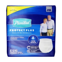 Roupa Intima Plenitud Protect Plus G/XG 8 Unidades