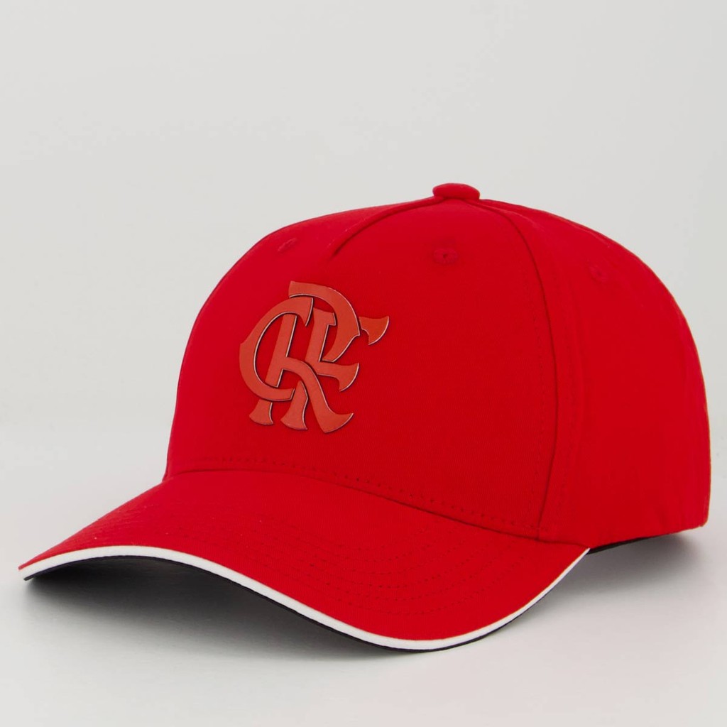 Boné Flamengo Americano Vermelho em Oferta na Shopee