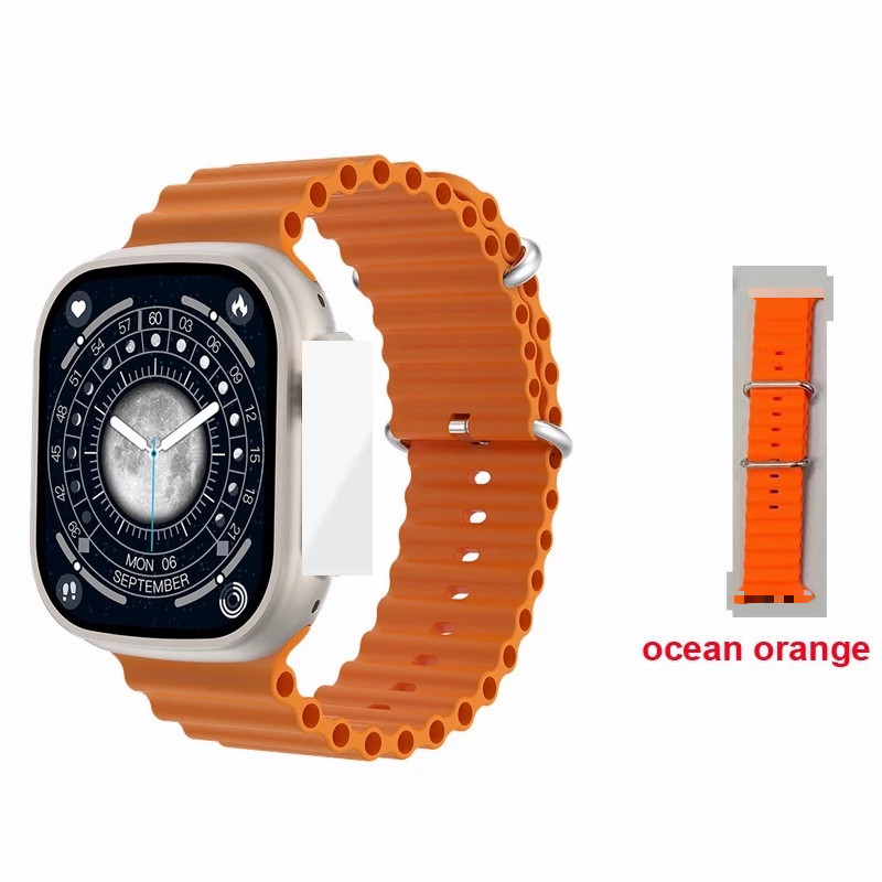 Smartwatch 8 Ultra Smart Watch Series NFC Calculadora Cardíaca Monitoramento Da Frequência...