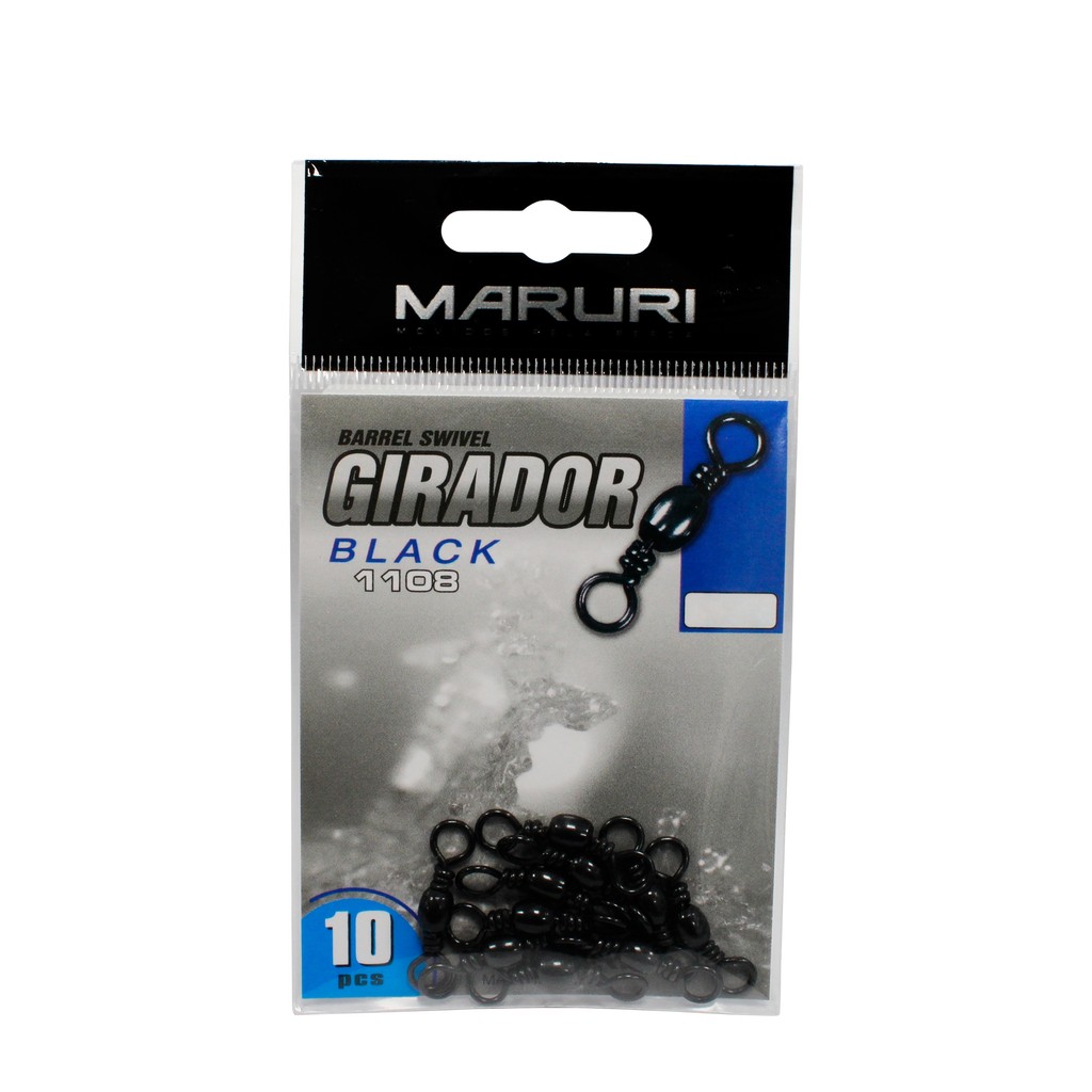 Girador Black 1108 Para Pesca 10un - Maruri em Oferta na Shopee