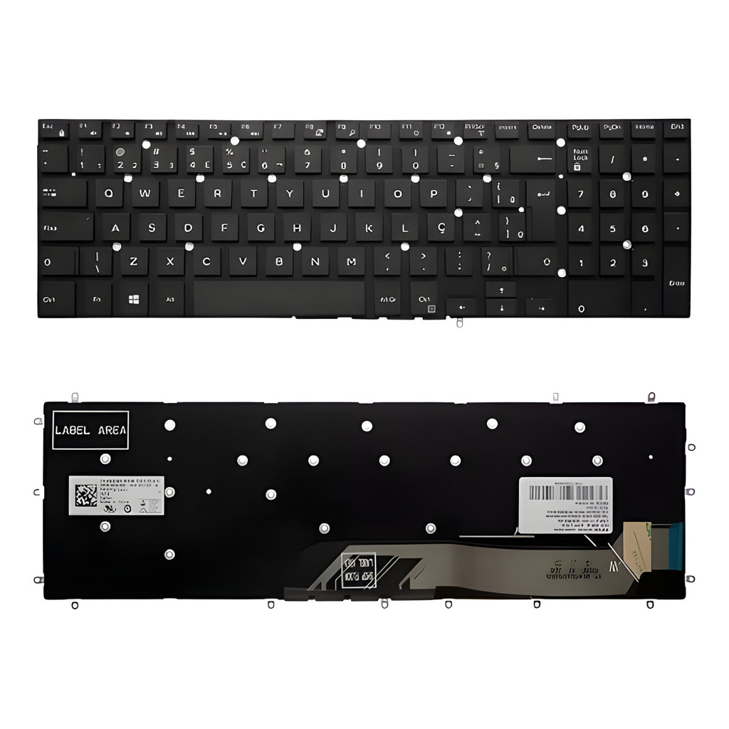 Teclado Pk131q12b01 Para Dell Inspiron I15-5567-d40b D40c