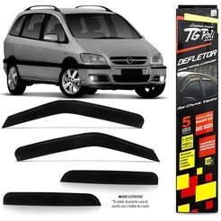 Calha Chuva Defletor TG Poli Gm Zafira 2001 2002 2003 2004 2005 2006 2007 2008 2009 2010 2011 2012 - 4 Portas