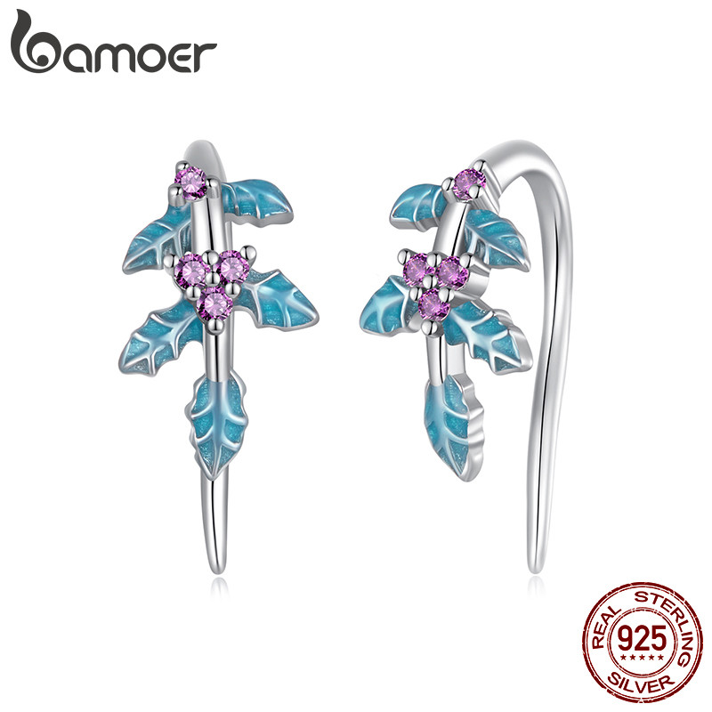 Brincos De Gancho De Tira Esterlina 925 Bamoer Holly Joias Presentes Para Mulheres em Oferta na Shopee