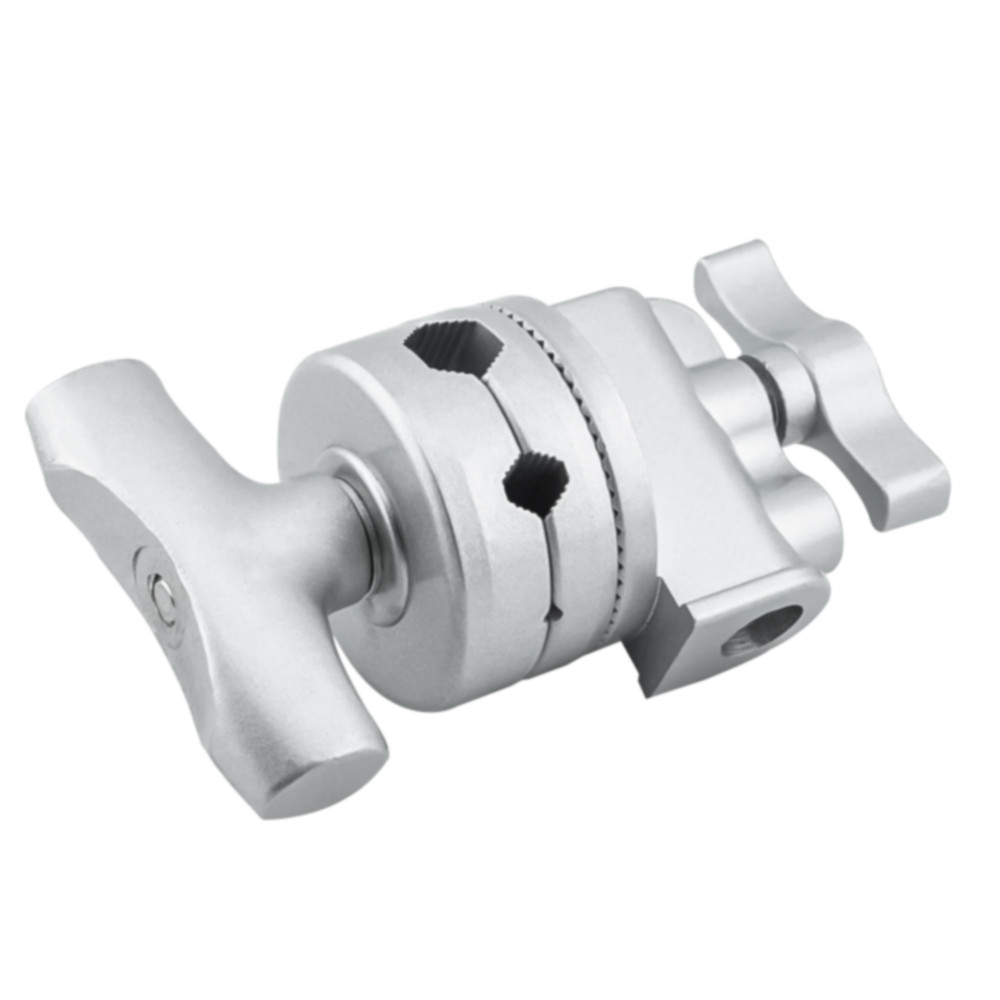 Articulador Manopla de Aço Inoxidável Robusto Forte para Tripé de Iluminação Braço Girafa Sou Foto