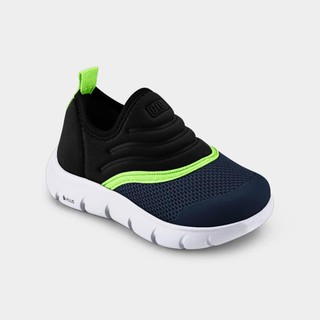 Tênis Infantil Bibi Energy Baby 2.0 Preto com Azul 1225053 em Oferta na Shopee