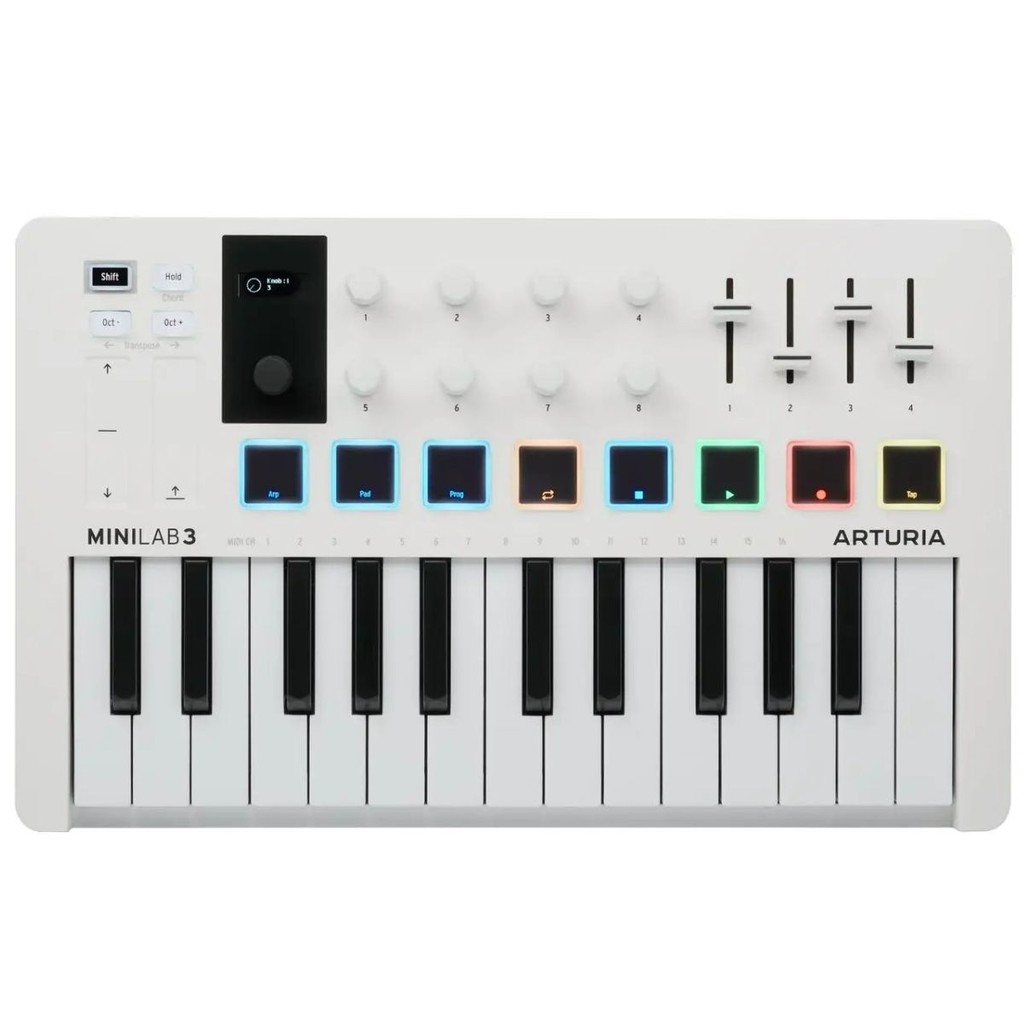 Teclado Controlador Midi Arturia MINILAB 3 25 Teclas
