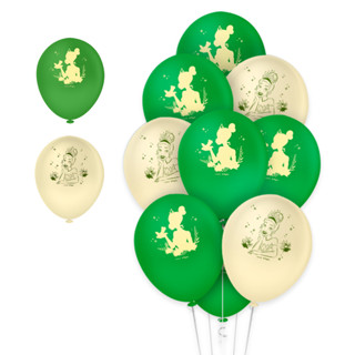 25~125 BALAO REDONDO TIANA PRINCESA E O SAPO 9 pol Regina em Oferta na Shopee