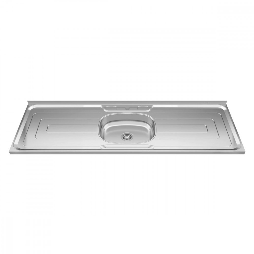 Bacia Inox 1,60X0,53 Duranox Cuba Central em Oferta na Shopee