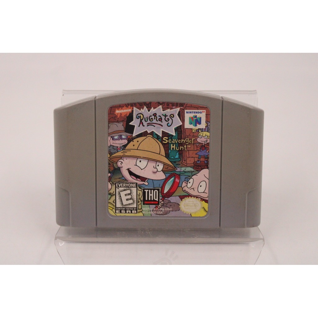 JOGO N64 - RUGRATS SCAVENGER HUNT (1)