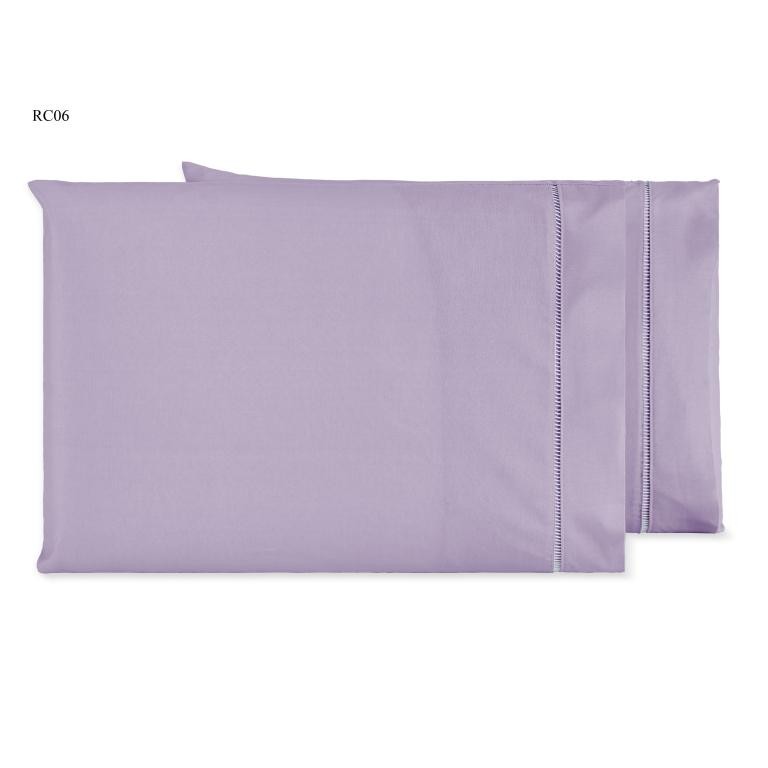 Par de Fronhas Ponto Palito 100% Algodão Percal 180 Fios em Oferta na Shopee