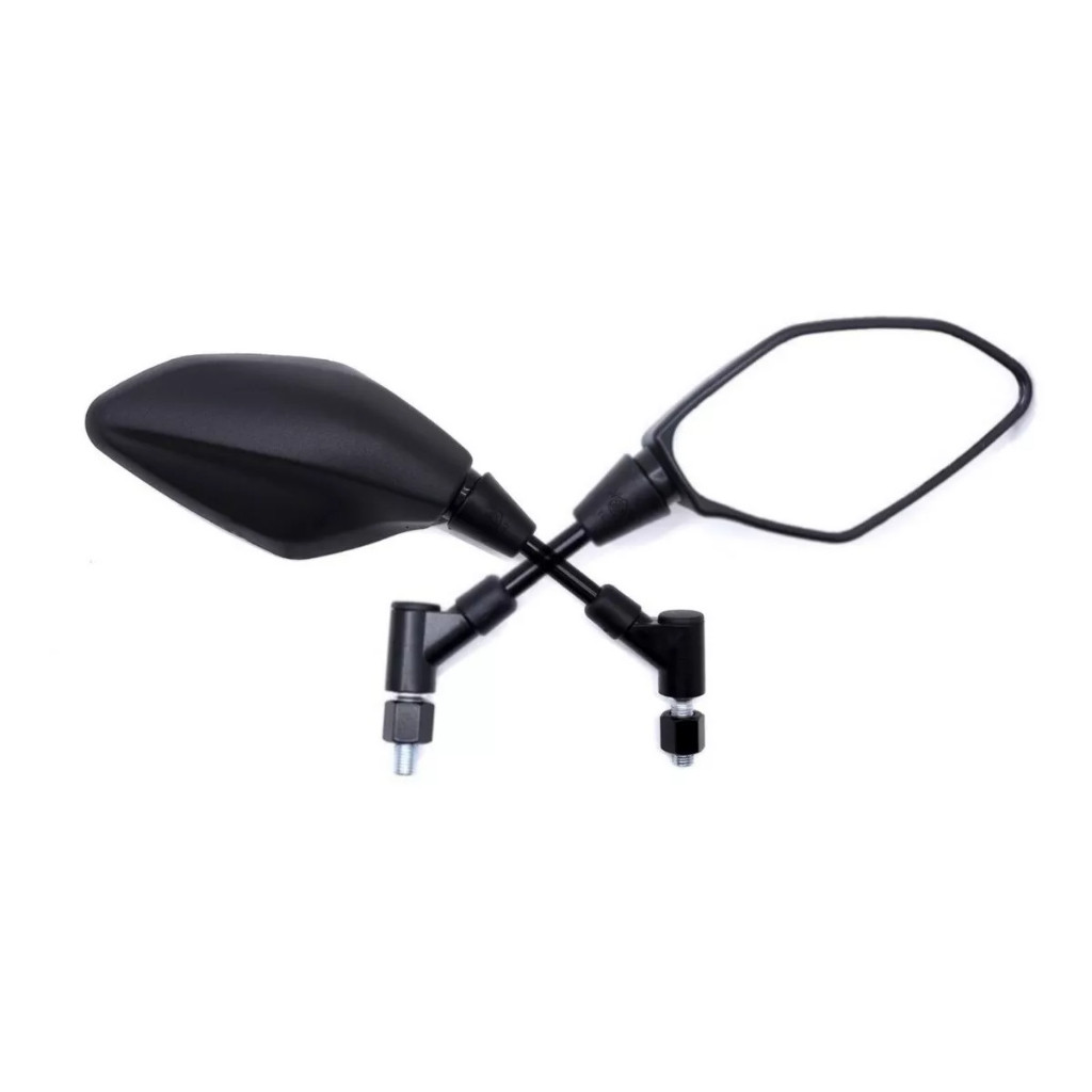 Par Retrovisor Giro 360° Modelo Mt 03 07 09 Rosca Honda/Yamaha