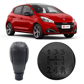 Manopla Cambio Manual Peugeot 208 Bola 5 Marchas 2014 2015 2016 2017 2018 2019 2020 Emborrachado em Oferta na Shopee