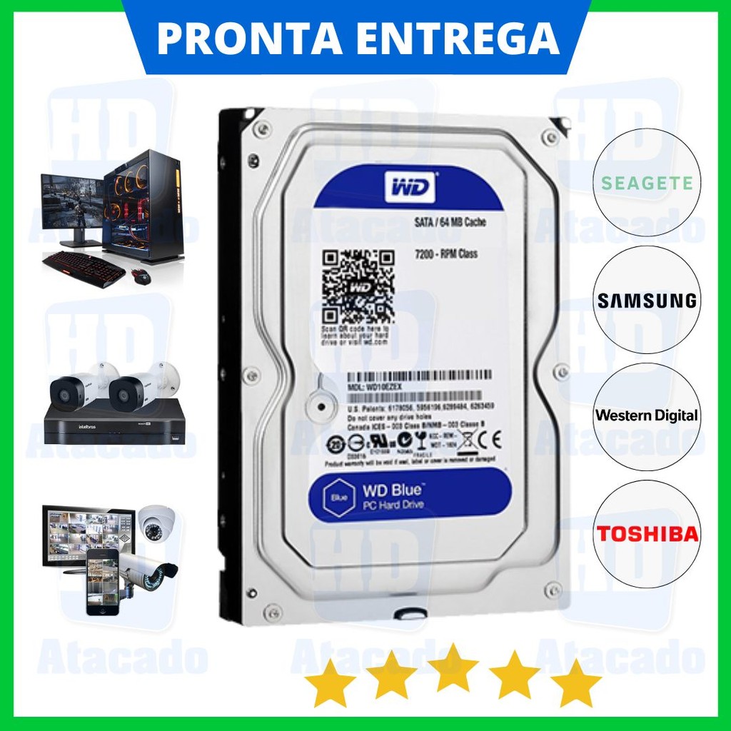HD 320gb Sata 3.5'' PC|DVR|CFTV Computador Desktop Intelbras|Hikvision com NF e Garantia