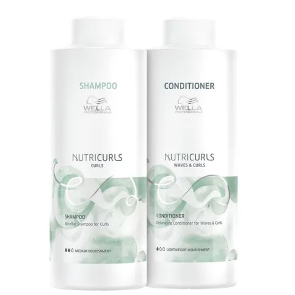 Wella Professionals Nutricurls Salon Duo (2 Produtos) em Oferta na Shopee