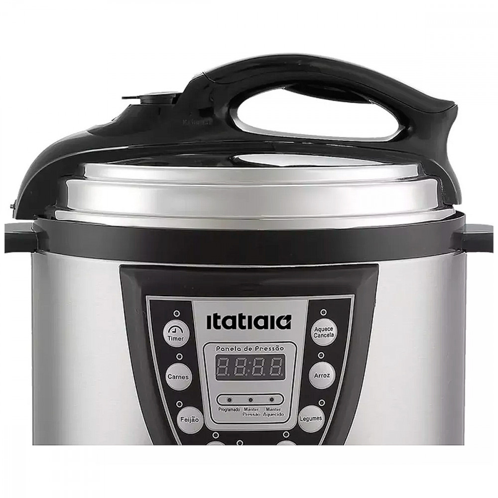 Panela de Pressão Elétrica Itatiaia Midi 5L 900W 127V Inox · foto 2