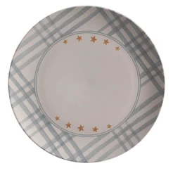 Conjunto com 6 Pratos Raso Coup Stoneware Expresso Polar Ø26cm