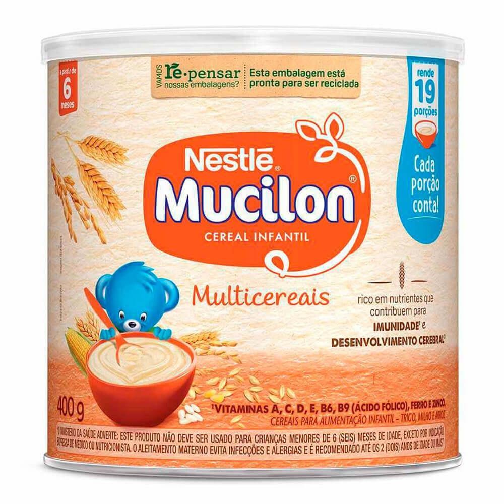 MUCILON MULTICEREAIS COM 400G - Mom & Baby