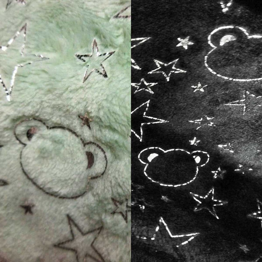 Pelúcia Tec Fleece Puff Star (50Cm X 1,50Mt)