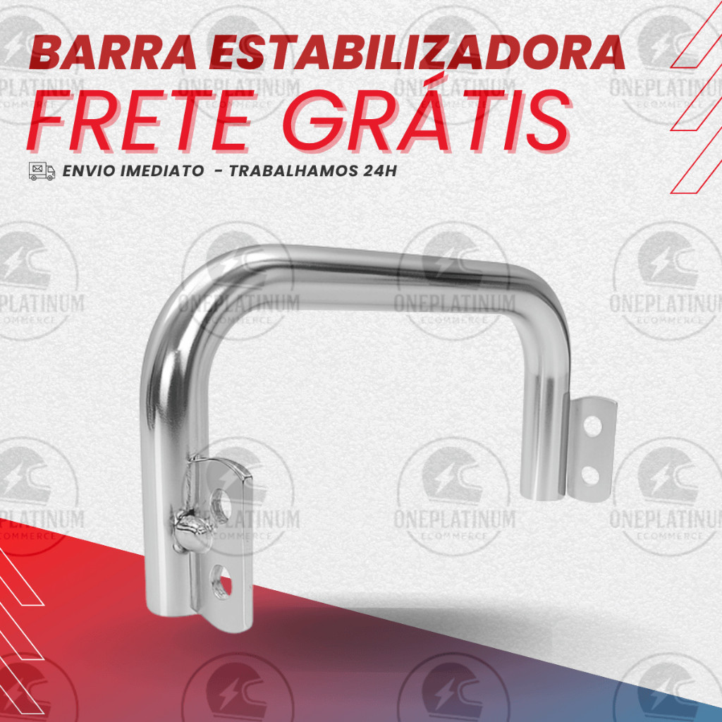 Barra Estabilizadora Moto Cg Cargo Titan Fan Start 125 150 Mix 160 2014 até 2025 - Alta Resistência em Oferta na Shopee