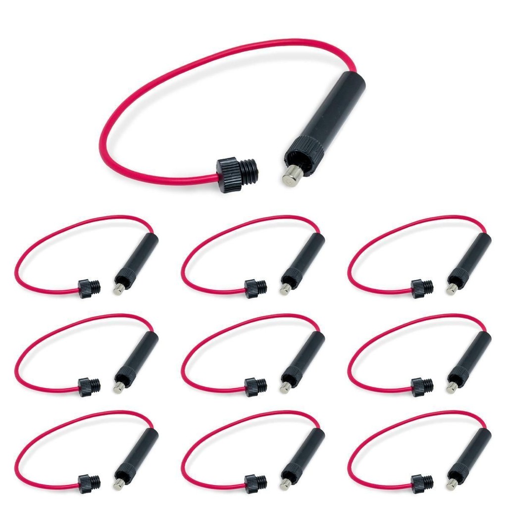 Kit 10 Porta Fusível Vidro (2060) Plástico Abs Tarponn em Oferta na Shopee