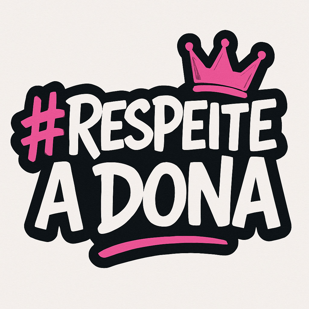 adesivo respeite a dona rosa para moto carro e caminhão 15 cm alta qualidade em Oferta na Shopee