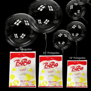 Balão Bubble Bolha Transparente 18" 24" 36" Polegadas Festa Decoração Brilho