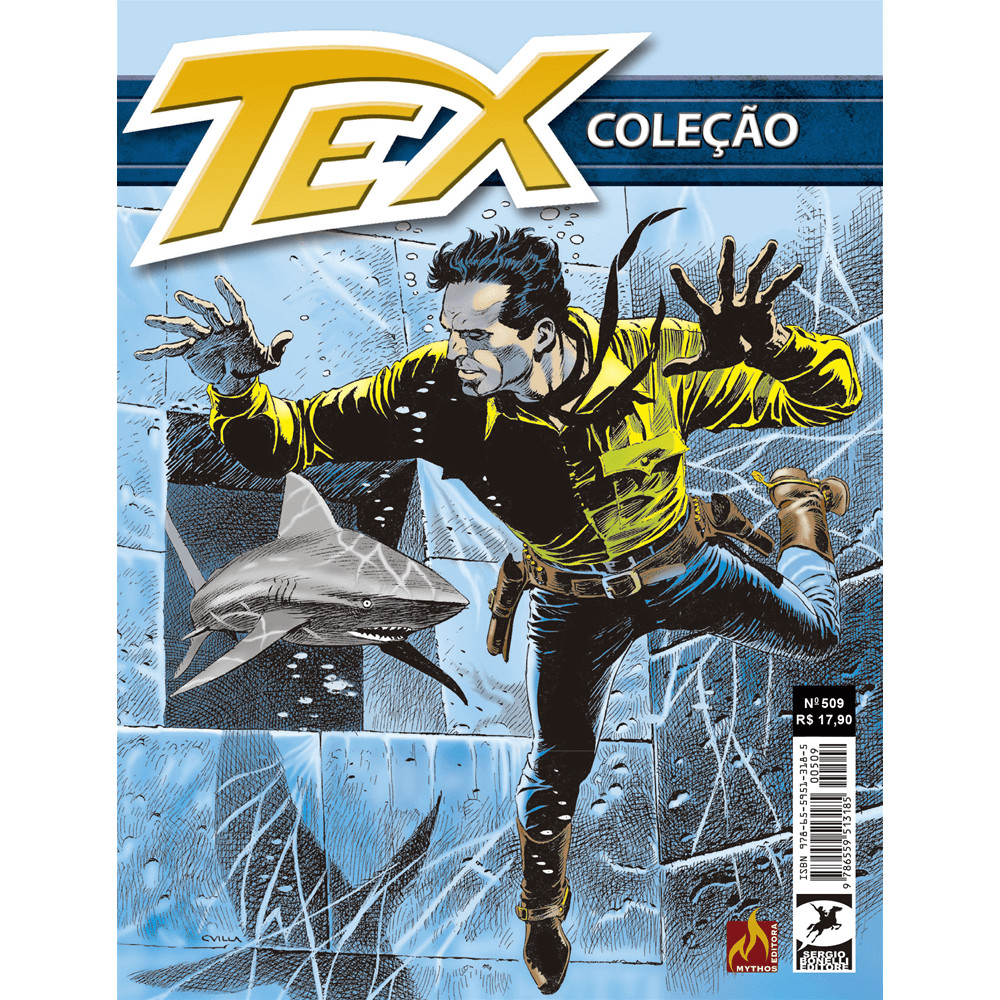 Livro - Tex Coleção 509 - Mythos Editora ISBN 9786559513185