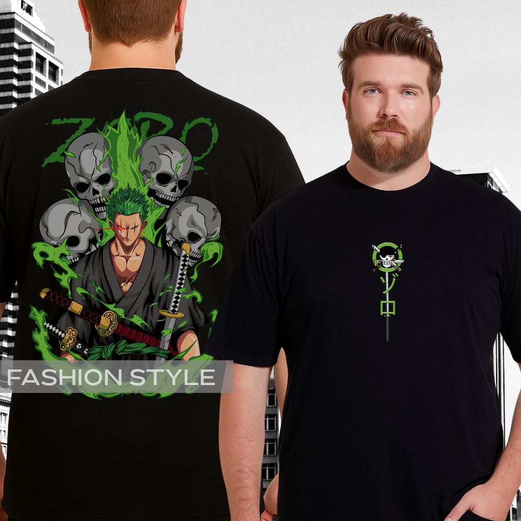 Camiseta Plus Size Zoro Roronoa Espadachim One Piece Mangá 1125 1124 Anime Gear 5 Luffy Assistir Arco Pirata