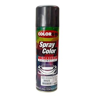 TINTA AUTOMOTIVA SPRAY COLORGIN GRAFITE METALIZ RODAS 300ML em Oferta na Shopee
