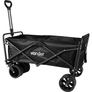 Carrinho Dobrável Com Bolsa 75Kg CDV075 Vonder em Oferta na Shopee