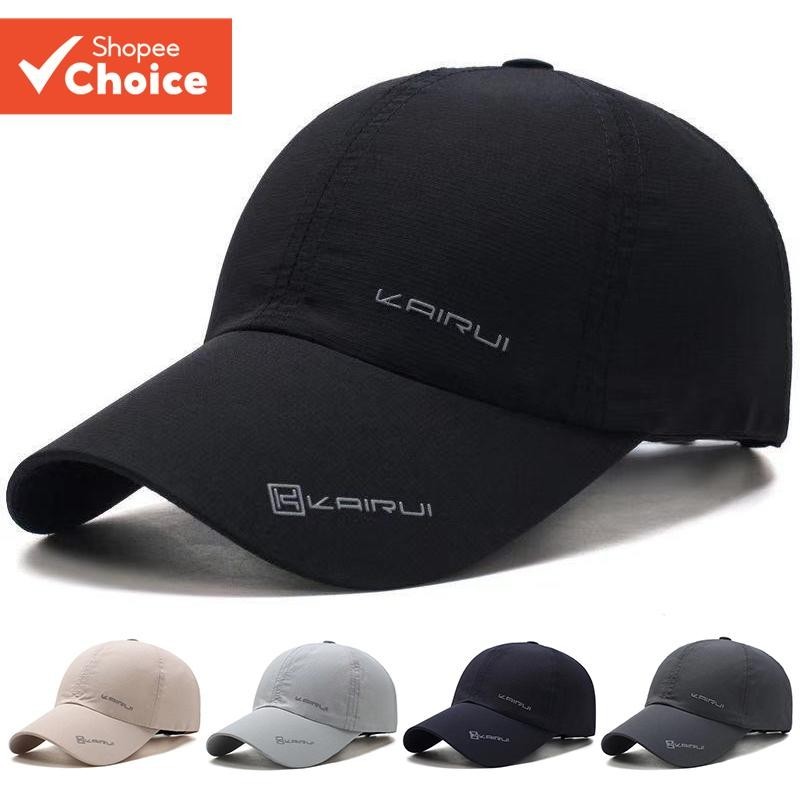Boné Leve Respirável , Resistente À Água , Secagem Rápida , Chapéu De Resfriamento Ajustável Para Viagens De Trabalho De
