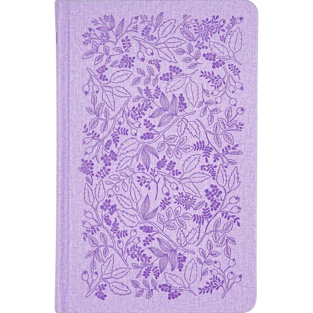 Bíblia Sagrada Slim | ACF | Couro-Soft sobre Capa Dura Lavanda Jardim