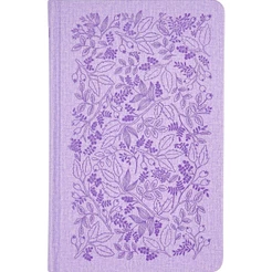 Bíblia Sagrada Slim | ACF | Couro-Soft sobre Capa Dura Lavanda Jardim