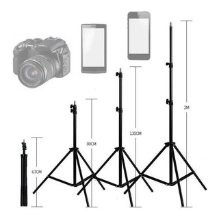 Tripé Para Iluminação Led 2.1 Metros Universal Tik Tok Celular Ming