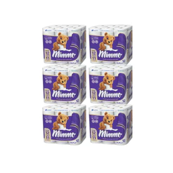 Papel Higiênico Folha Dupla 30m Leve 12 Pague 11 6x12 Mimmo