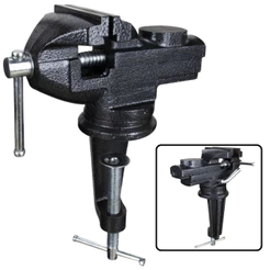 Morsa De Bancada Giratória 360º 72mm Mlg-70 Resistente Lynus