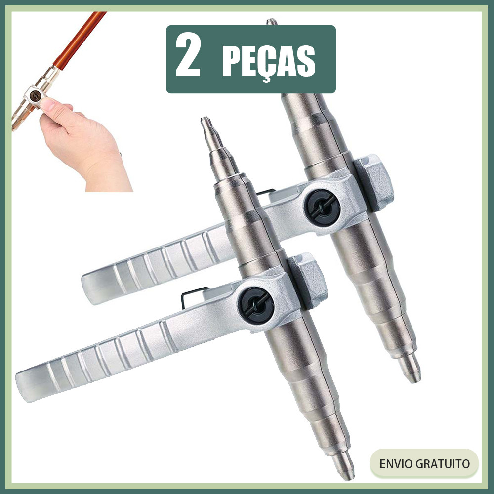 2x ferramenta de reparo de ar condicionado expansor de tubo Manual expansor de tubo de cobre 1/4 Polegada-7/8 Polegada