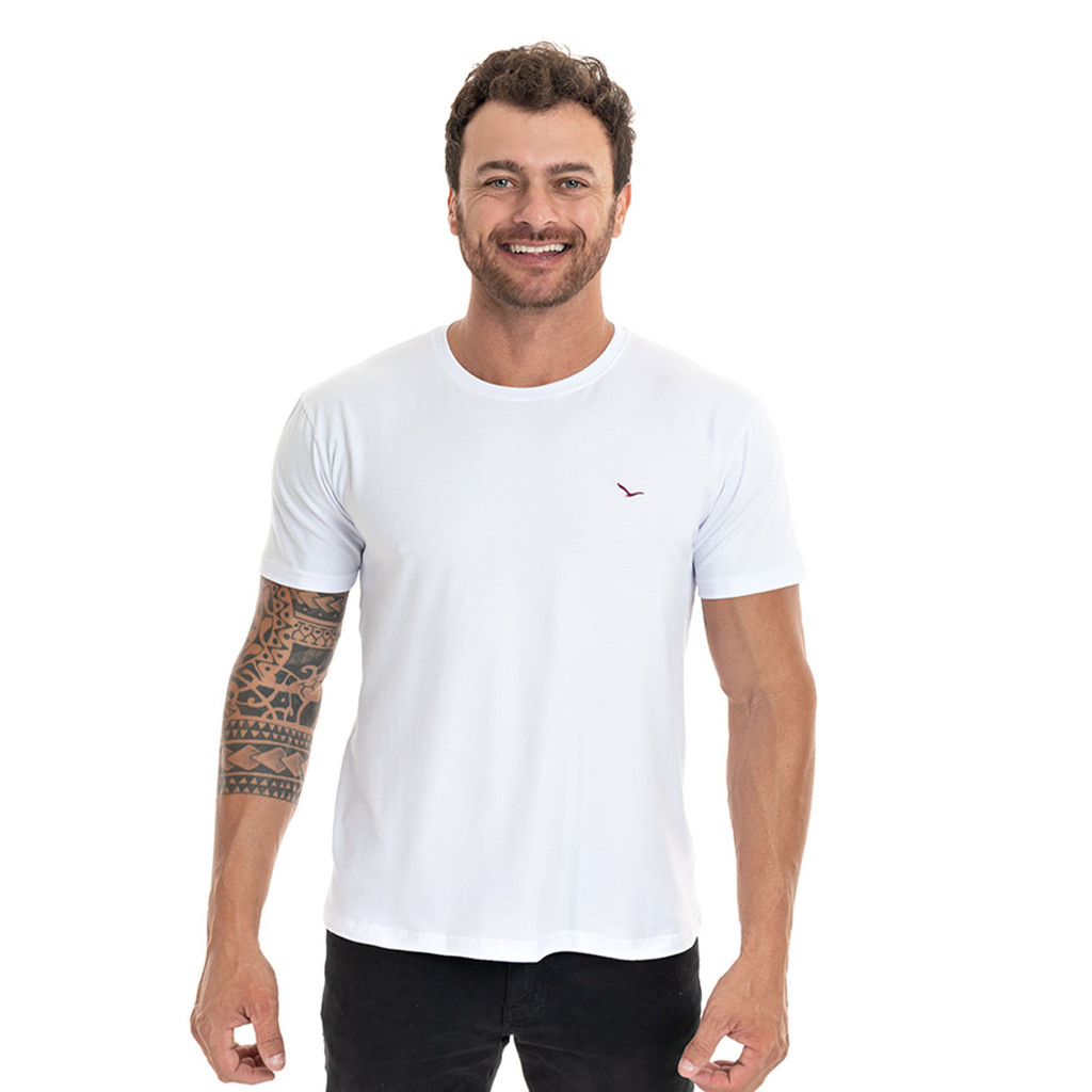 Camiseta Masculina Básica 100% Algodão Yacht Master 100001B