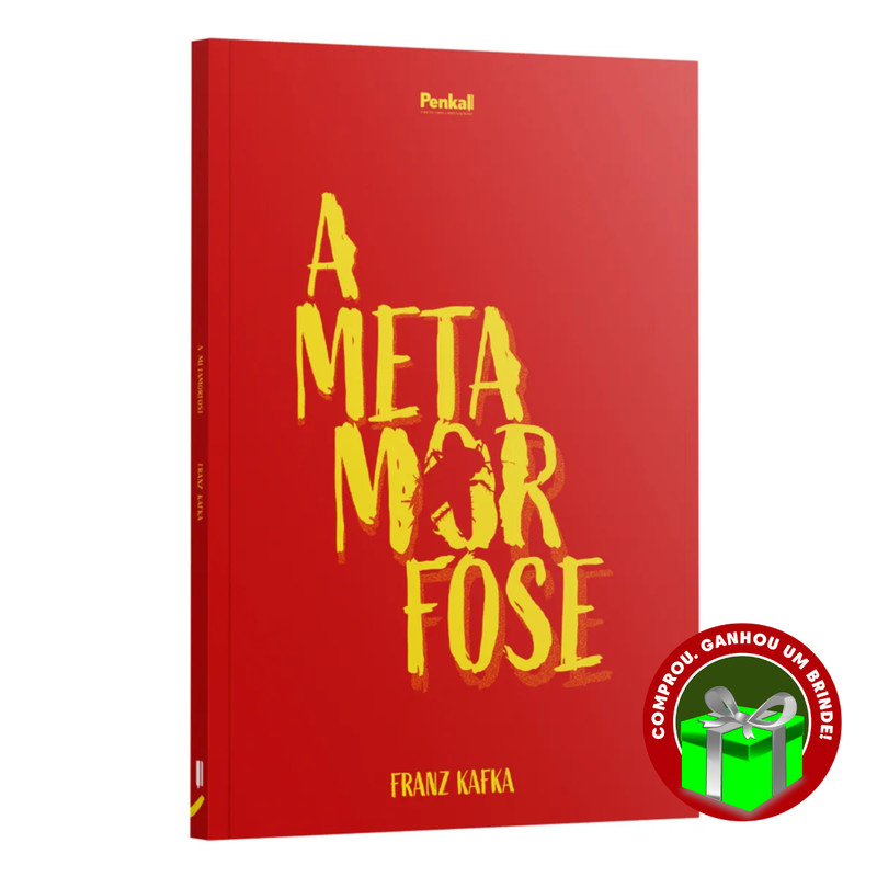 Livro A Metamorfose Franz Kafka Penkal Literatura Inteligência Emocional Auto Ajuda