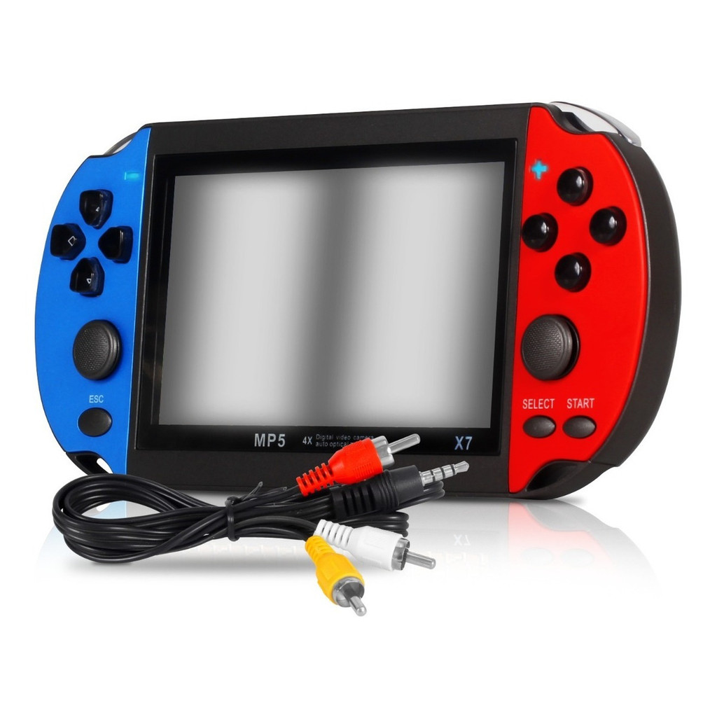 Videogame Portátil X7 10.000 Jogos Usb Tv Jogos Console Retrô 4,3