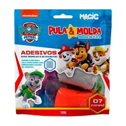 Massa de EVA Magic Pula & Molda Patrulha Canina Azul 70g
