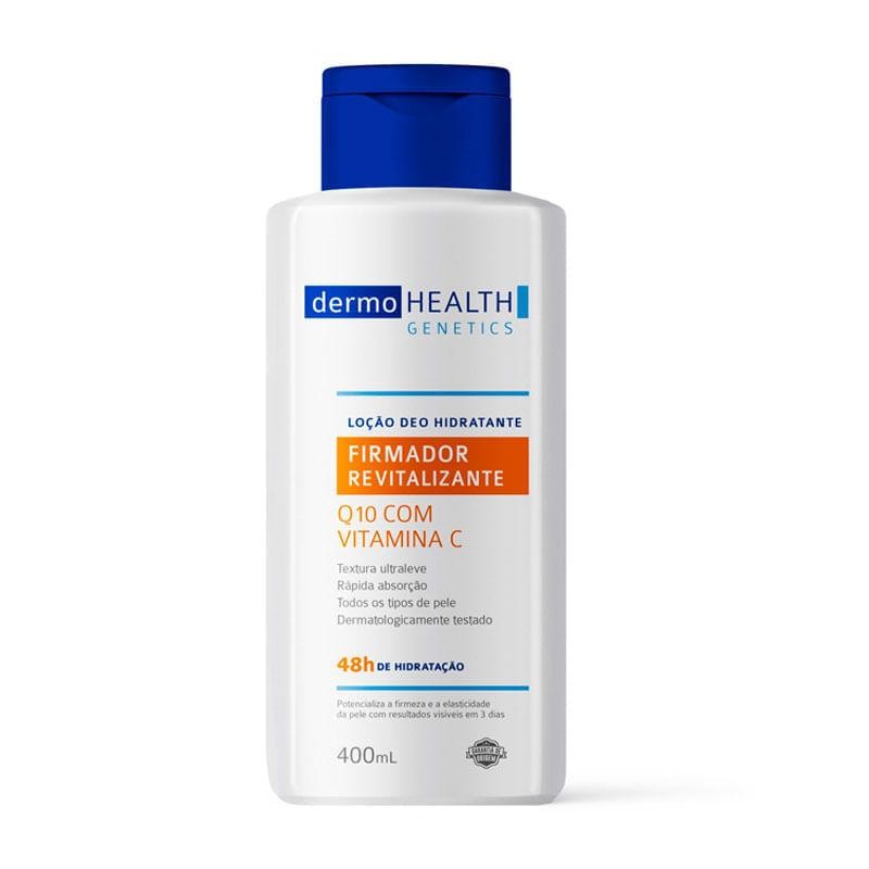 Loção Deo Hidratante Dermo Health Genetics Firmador Revitalizante Q10 400ml em Oferta na Shopee