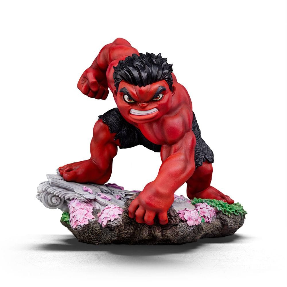 Red Hulk Captain America Brave New World MiniCo Iron Studios em Oferta na Shopee