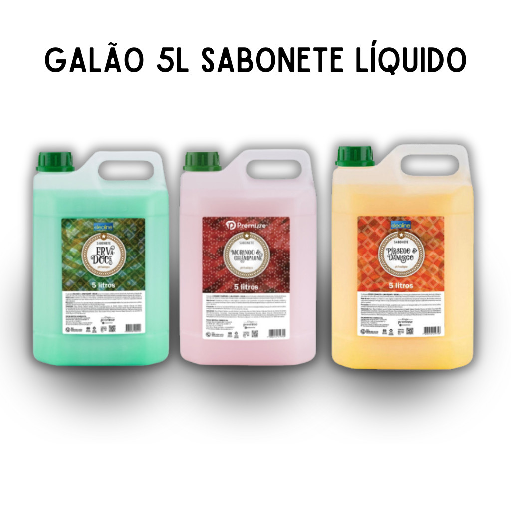 Sabonete Líquido Premisse Linhas Requinte 5 Litros