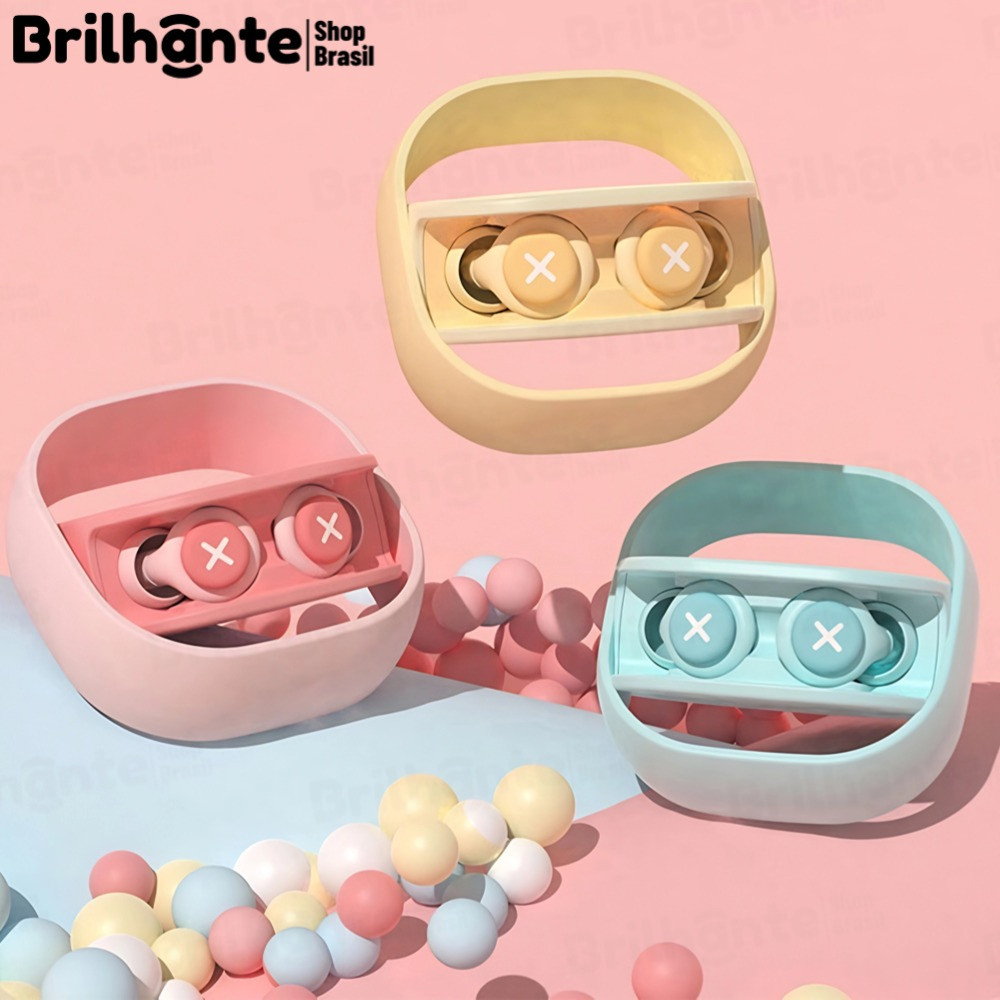 Tampões De Silicone Isolamento Acústico Redução De Ruído Com Esponja Macia Protetor Auricular