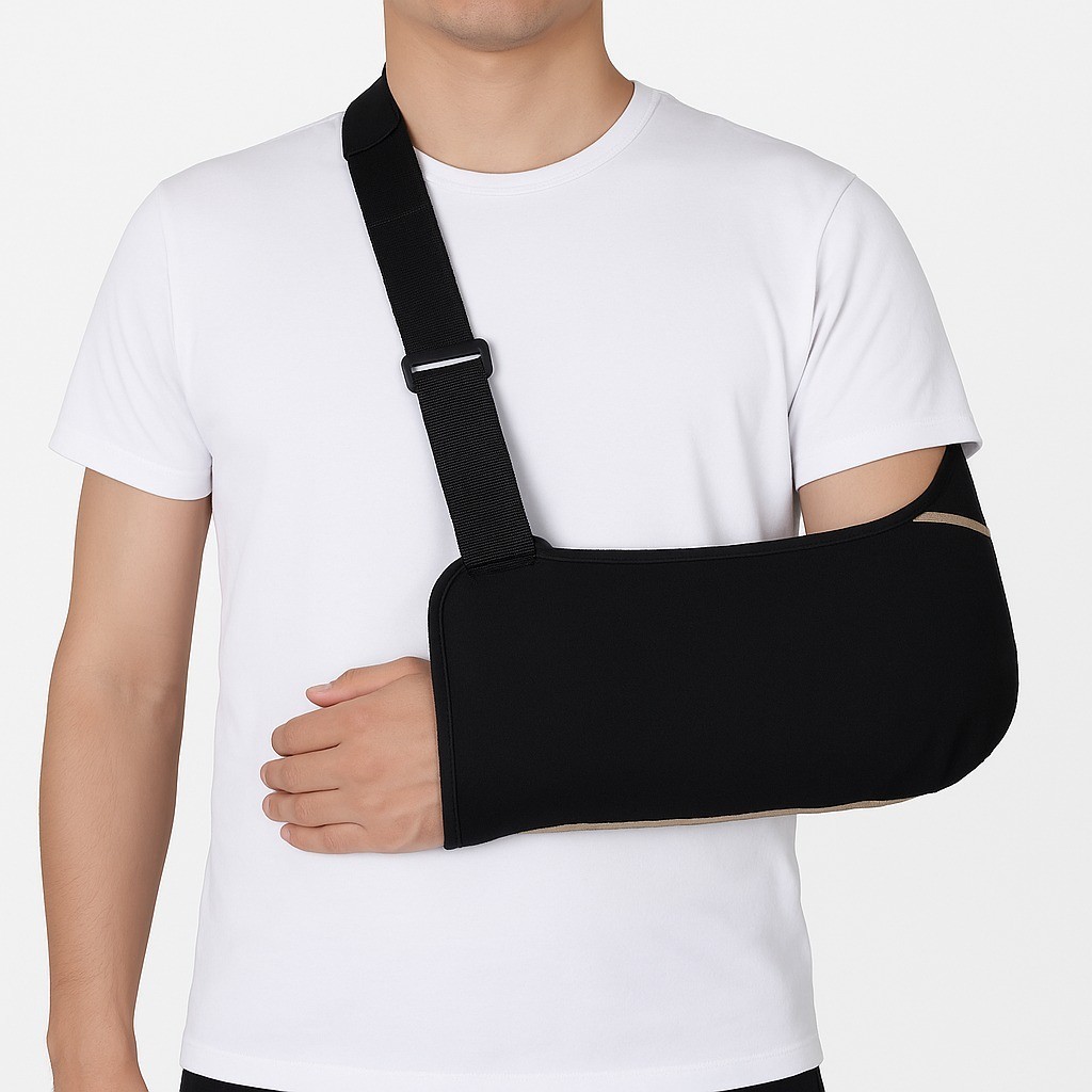 NOVA - Tipoia Anatômica Com Alça Regulável – Suporte Seguro Para o Braço 70X35CM em Oferta na Shopee