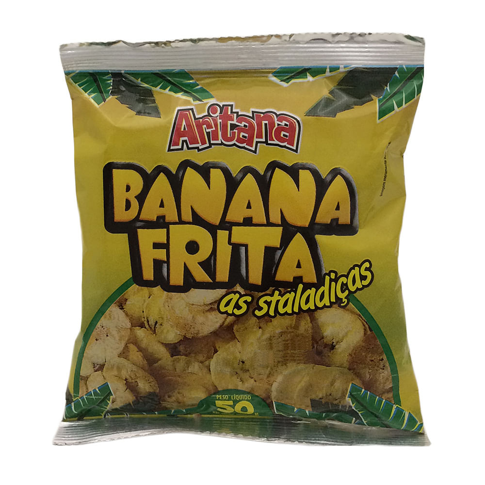 Banana Frita Aritana 50g - Food & Beverages