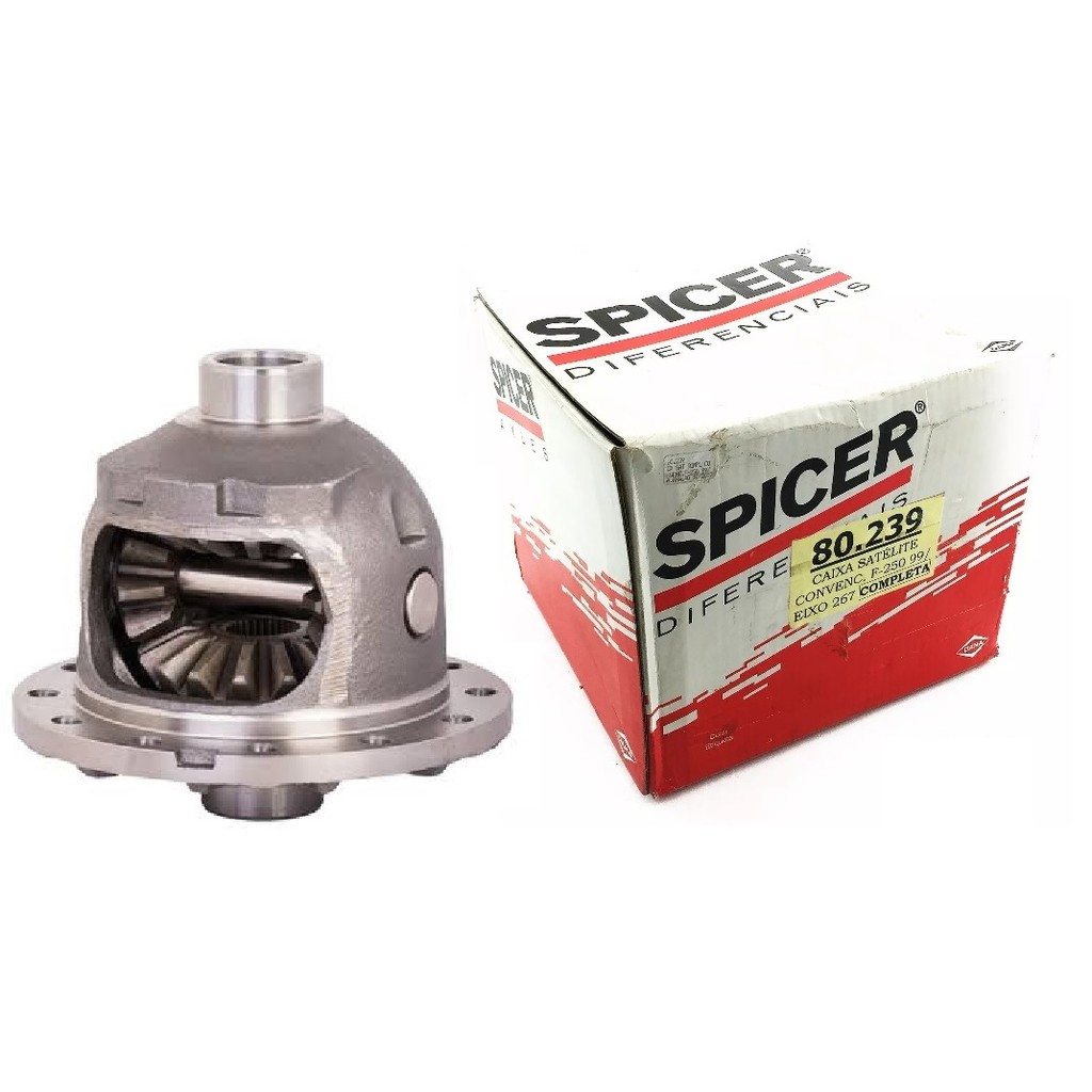 Caixa Satelite F250 Completa Tração Simples Dana Spcer 80239 Para Substituir A Caixa Blocante